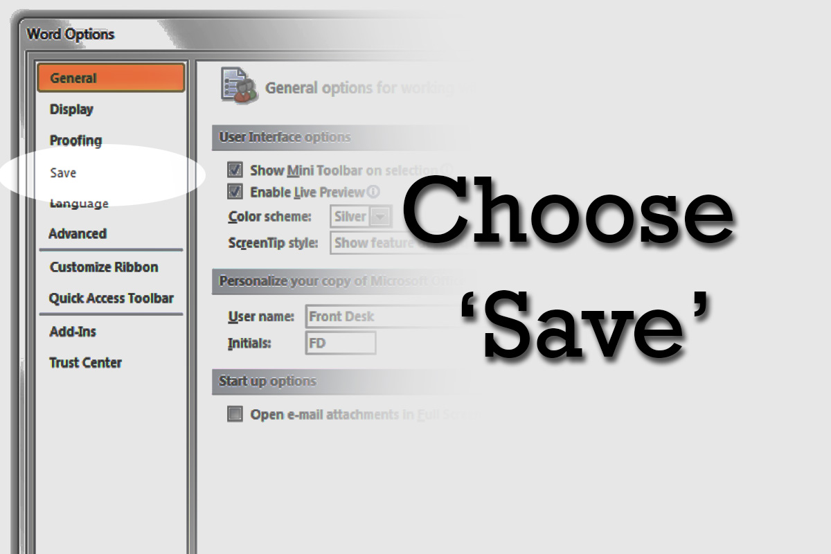 How to change how often documents are auto saved networks unlimited