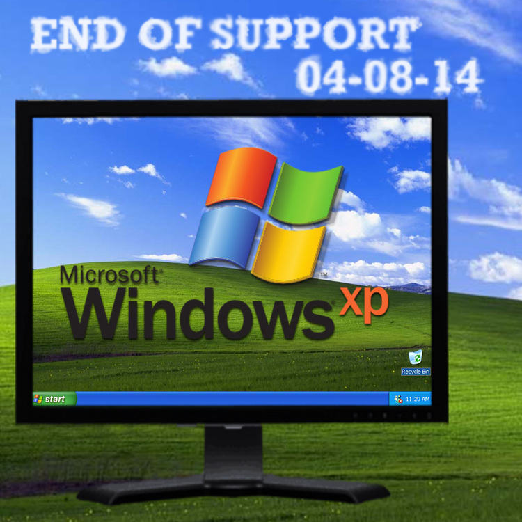 end of support windows xp