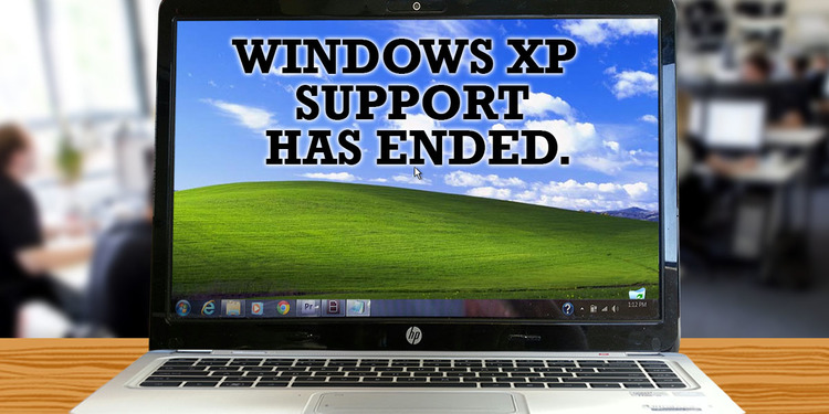windows xp support ended