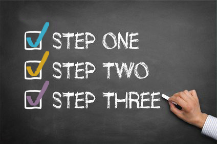three easy steps
